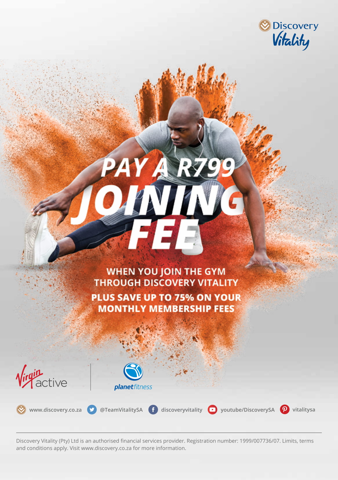 Vitality Gym Offer Reduced Joining Fee! AVB Financial Solutions